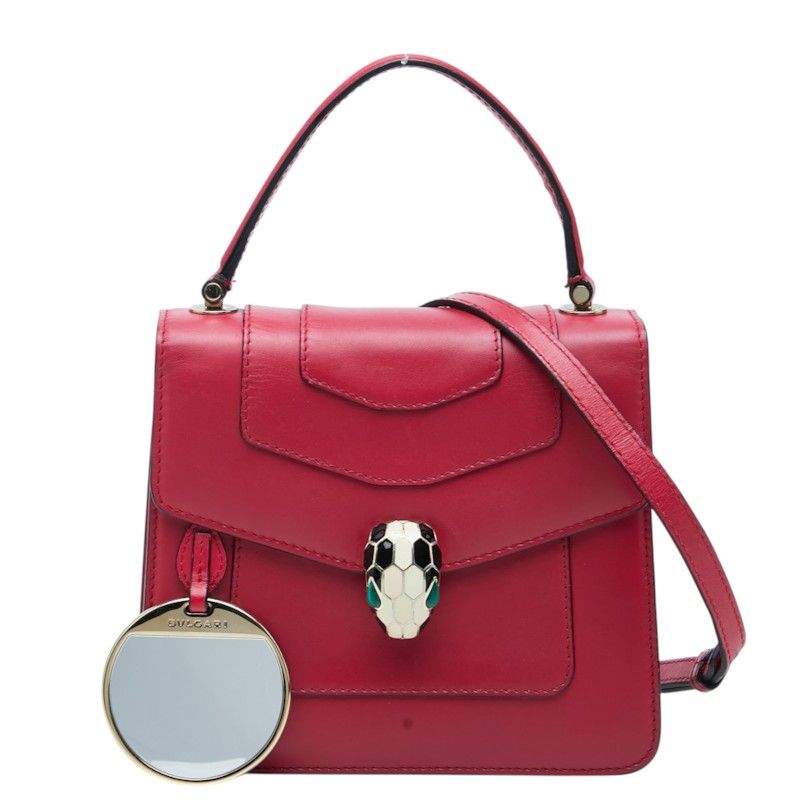 Bvlgari Serpenti Forever Leather 2way Bag