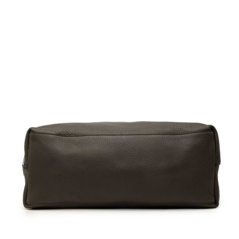 Prada Big Tote Leather Tote Bag