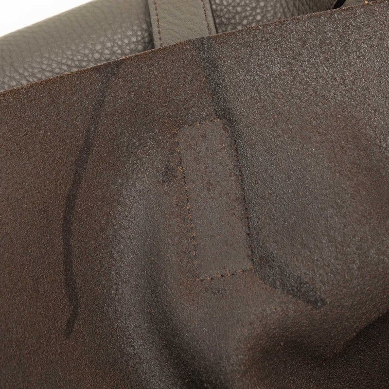 Prada Big Tote Leather Tote Bag