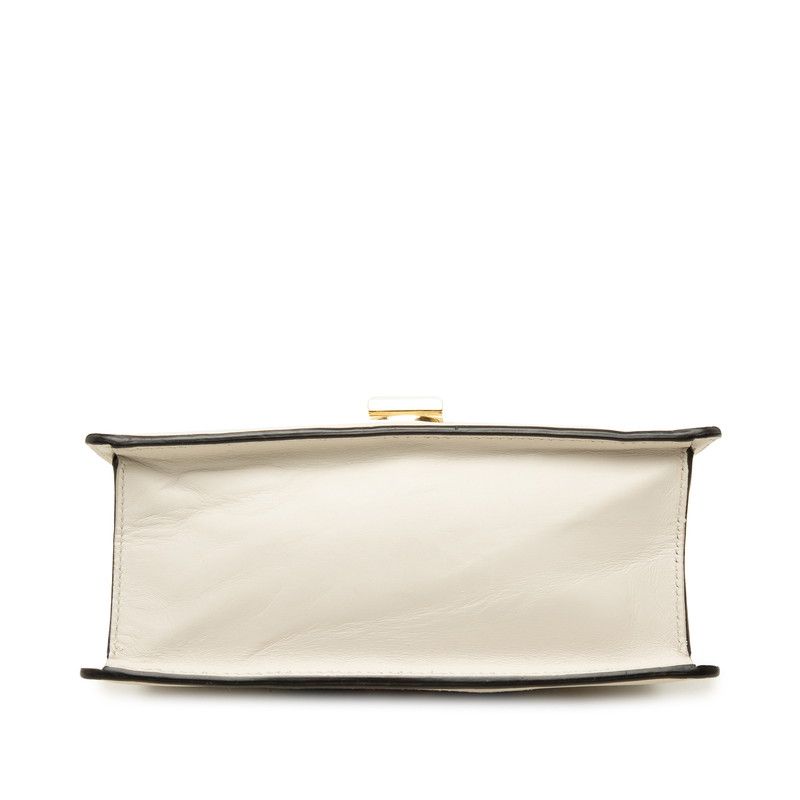 Gucci Sylvie Shearling Line Leather 2way Bag