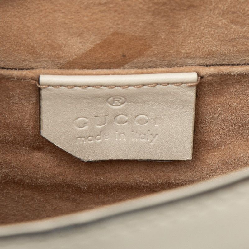 Gucci Sylvie Shearling Line Leather 2way Bag