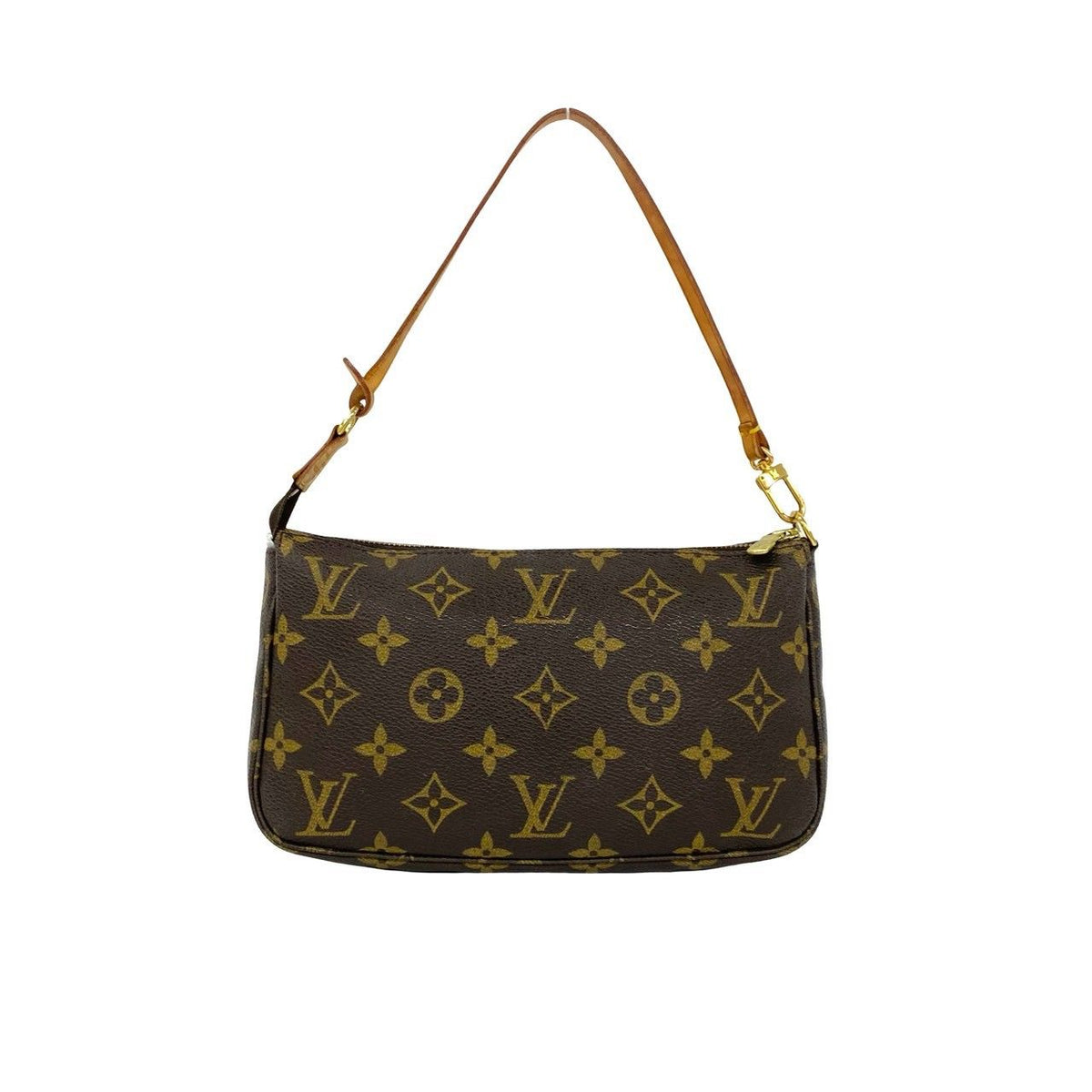 Louis Vuitton Pochette Accessoires Monogram Leather Handbag