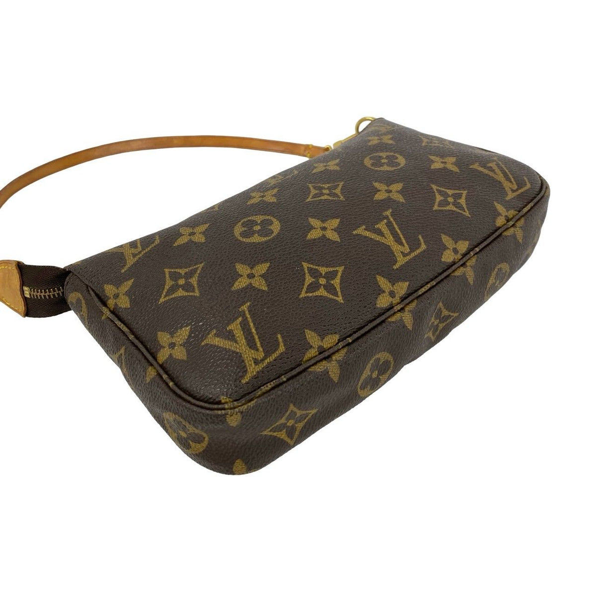 Louis Vuitton Pochette Accessoires Monogram Leather Handbag