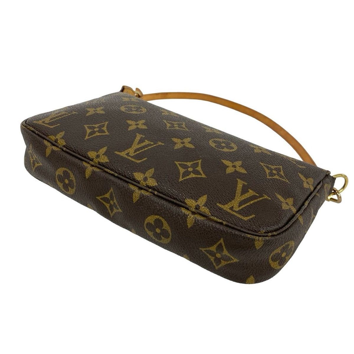 Louis Vuitton Pochette Accessoires Monogram Leather Handbag