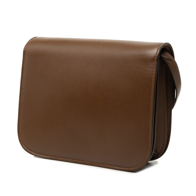 CELINE Classic Box Leather Shoulder Bag