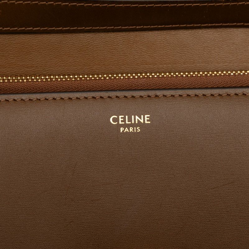 CELINE Classic Box Leather Shoulder Bag