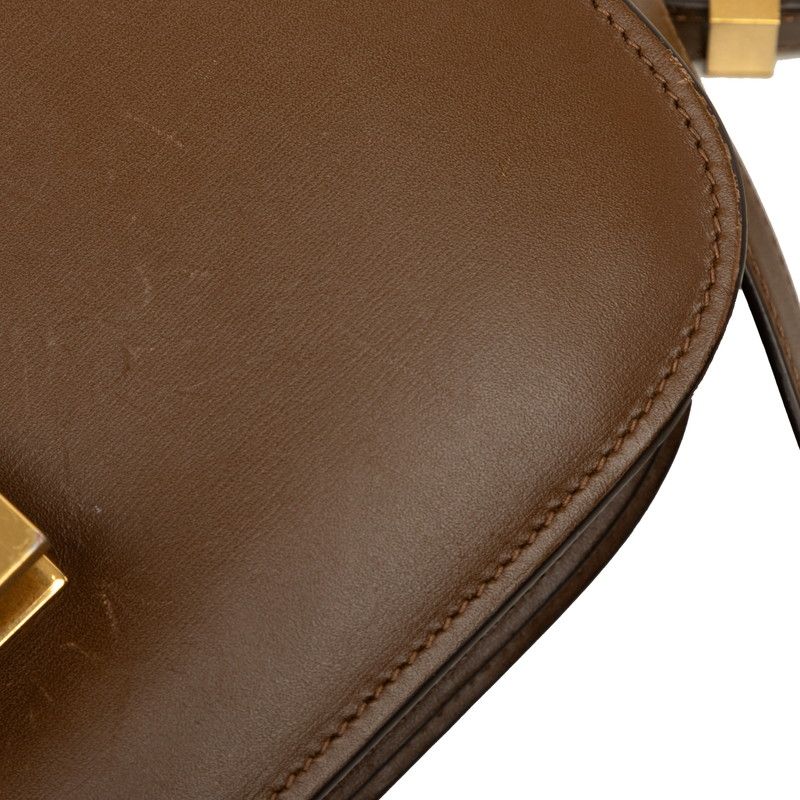 CELINE Classic Box Leather Shoulder Bag