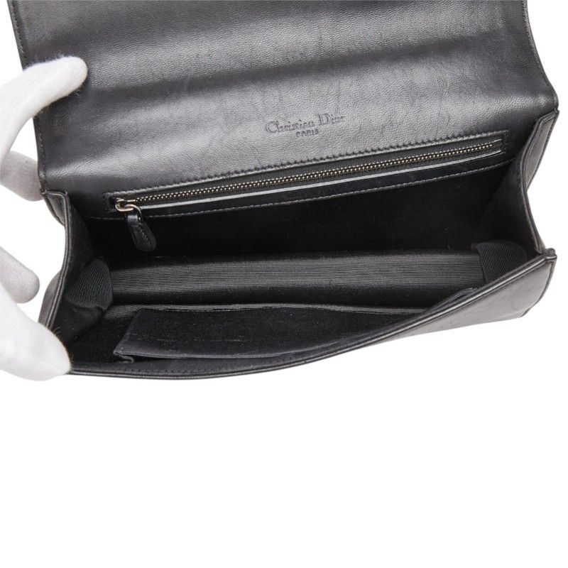 Dior DIORAMA Leather Chain Shoulder Bag