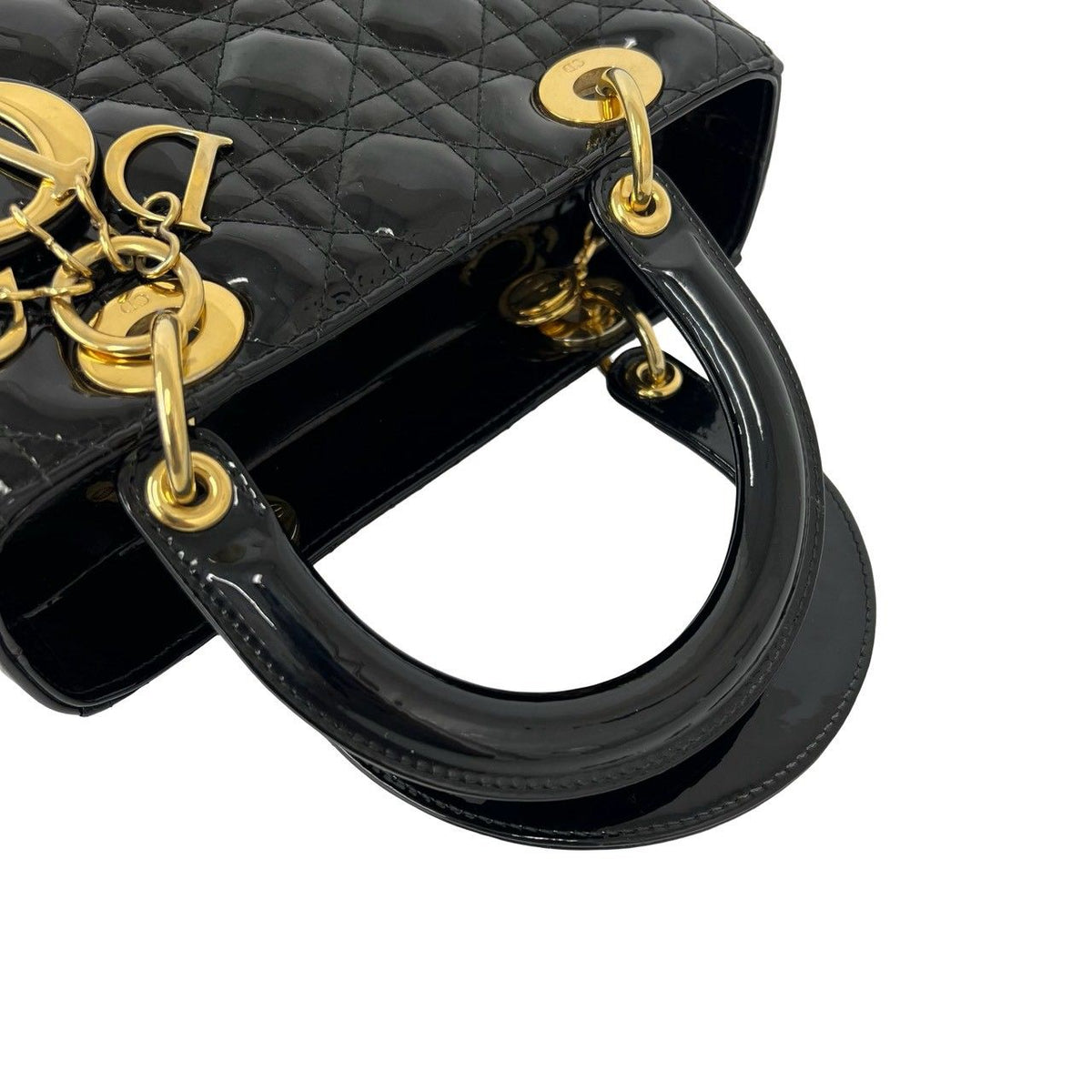 Christian Dior Lady Dior Leather 2way Bag