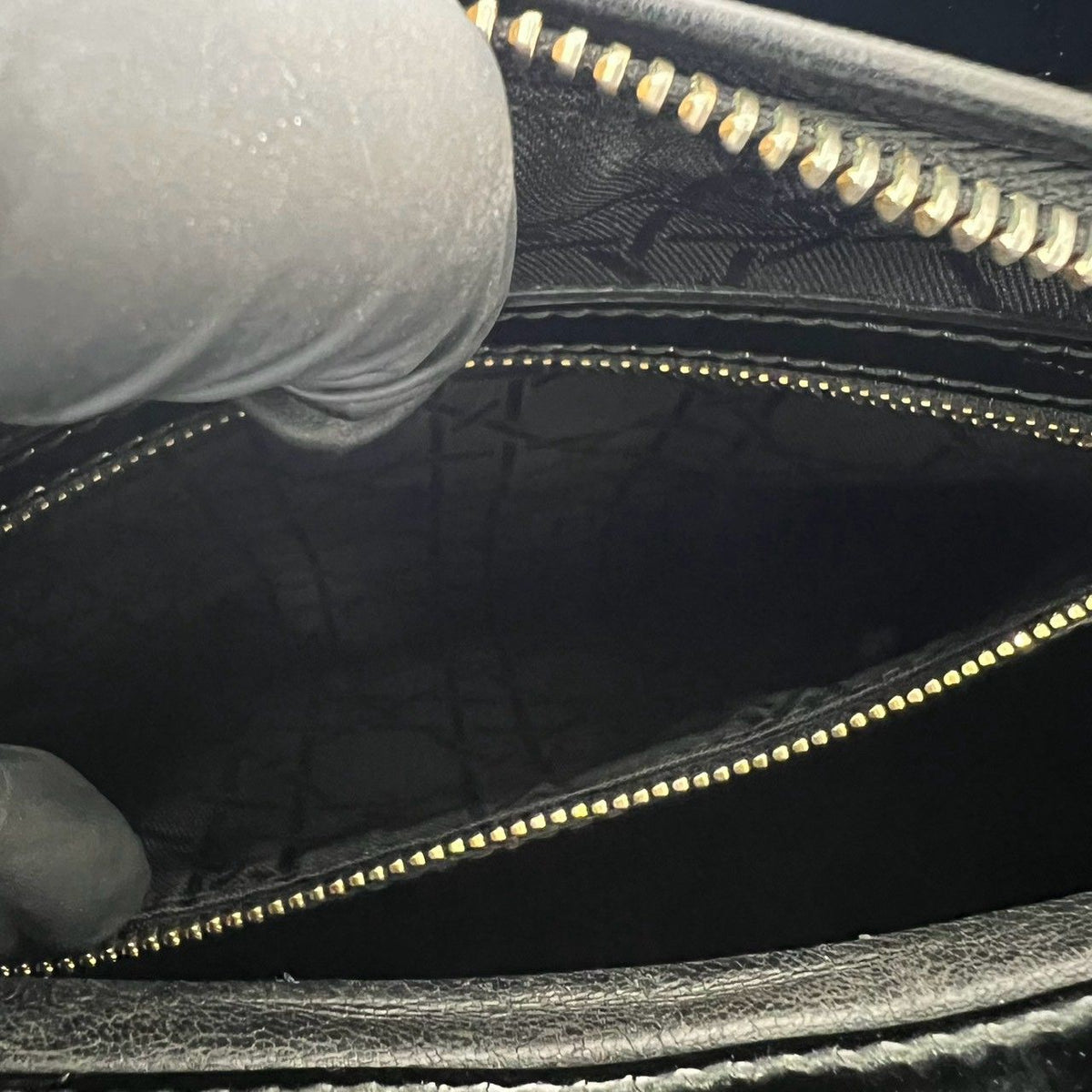 Christian Dior Lady Dior Leather 2way Bag