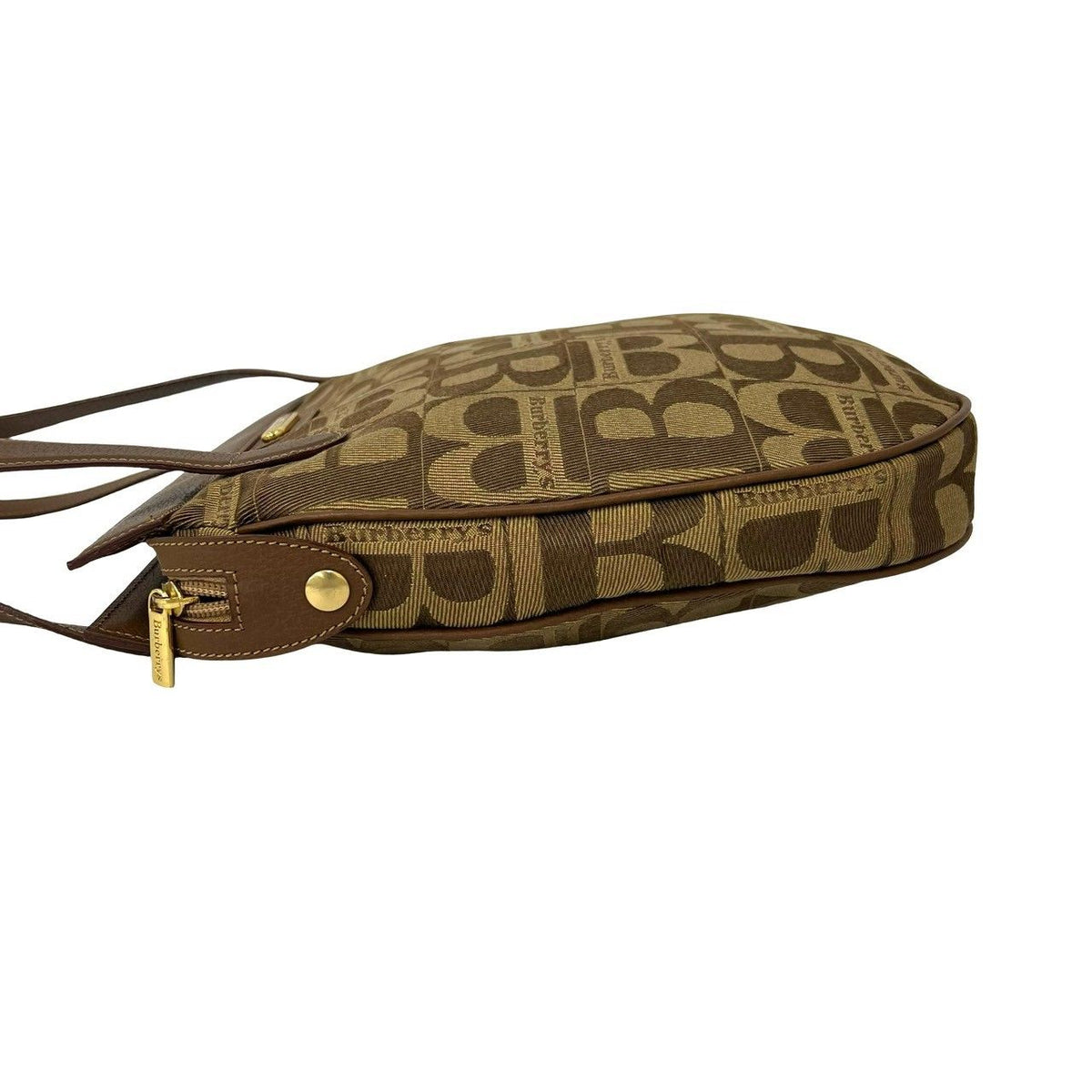 Burberry Canvas Leather Shoulder Bag