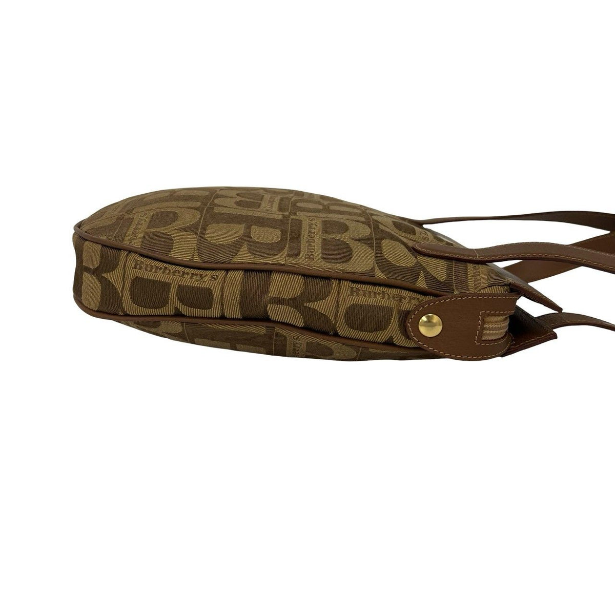 Burberry Canvas Leather Shoulder Bag