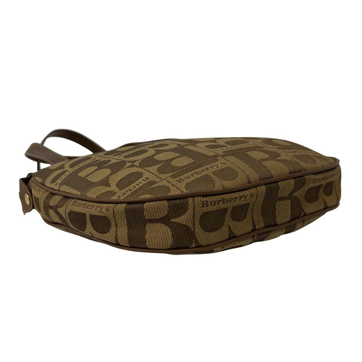 Burberry Canvas Leather Shoulder Bag