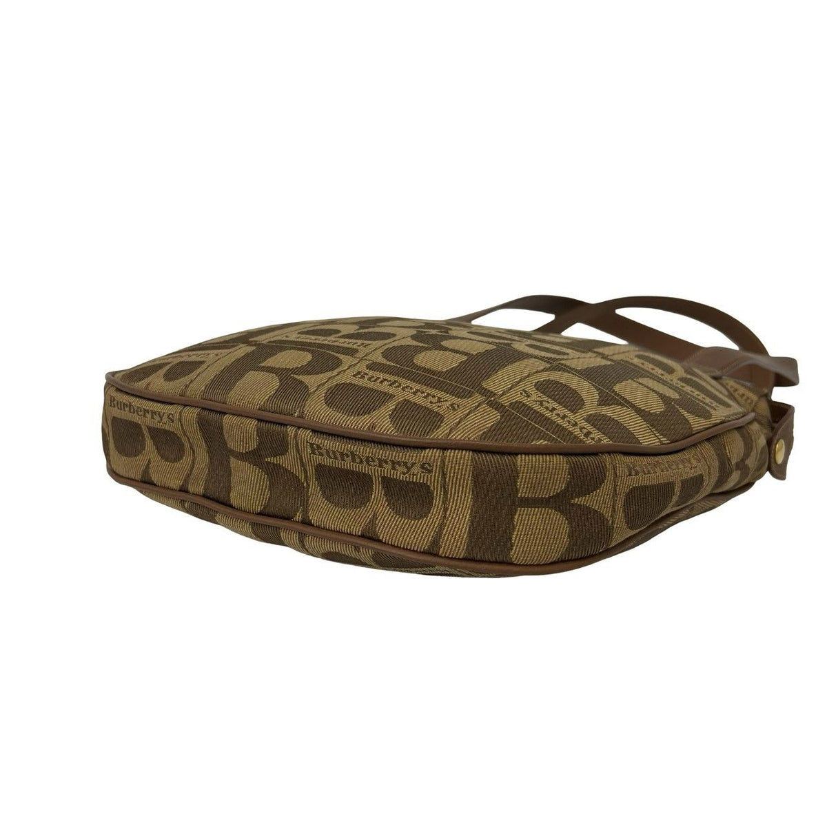 Burberry Canvas Leather Shoulder Bag