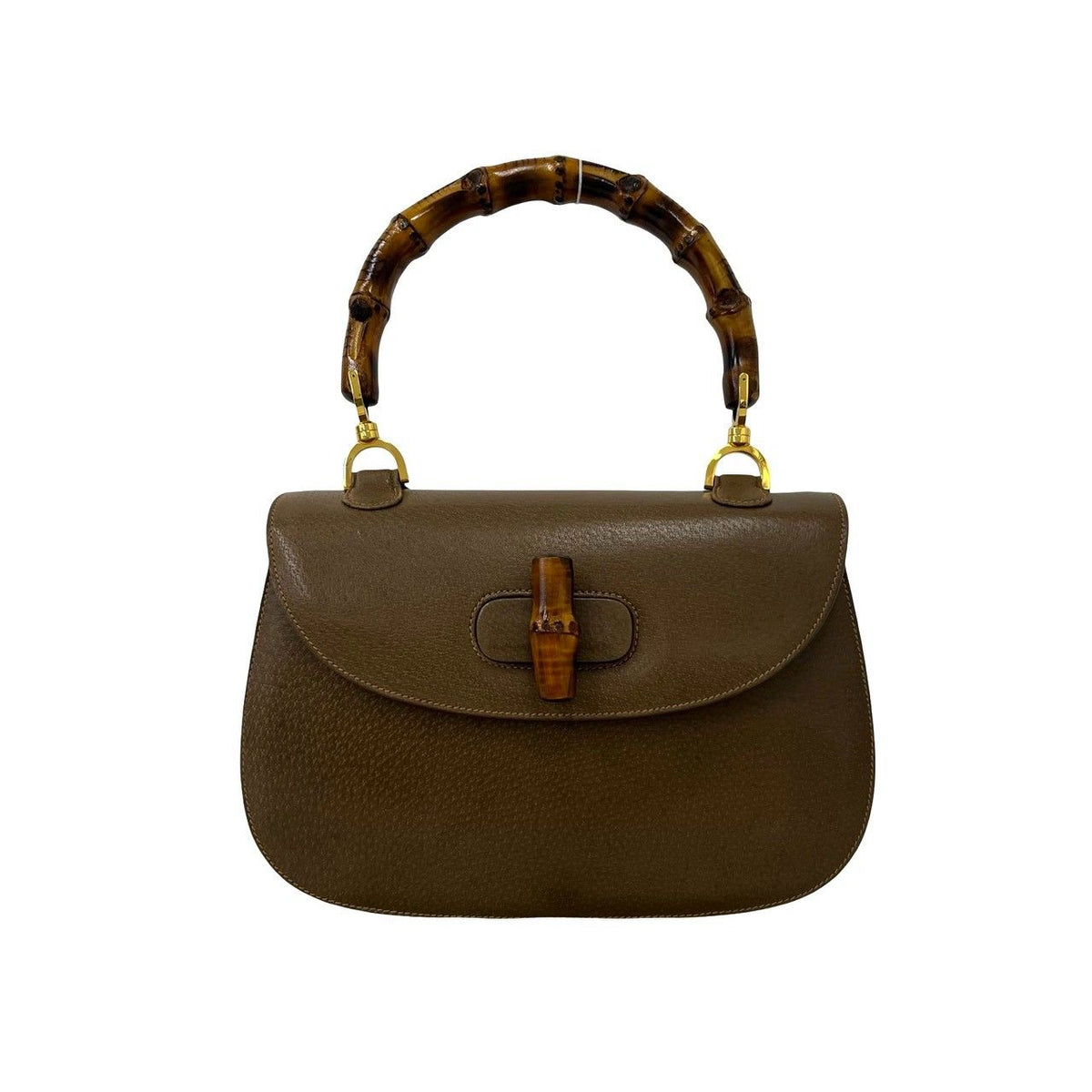 Gucci Bamboo Leather Handbag