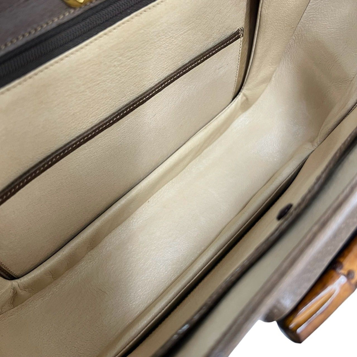 Gucci Bamboo Leather Handbag