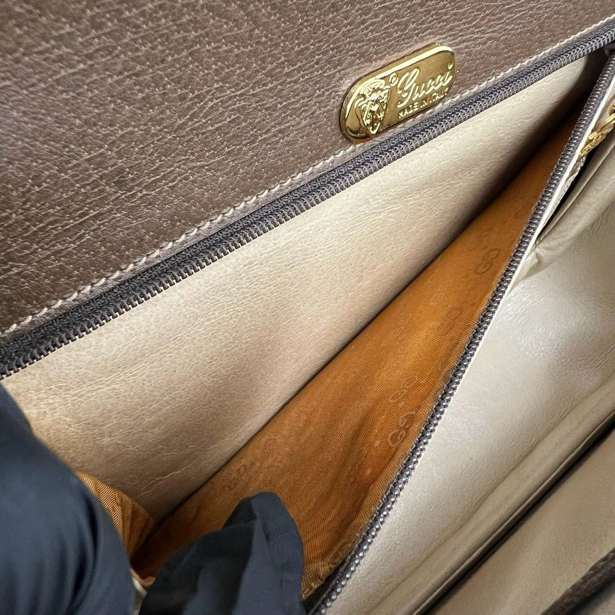 Gucci Bamboo Leather Handbag