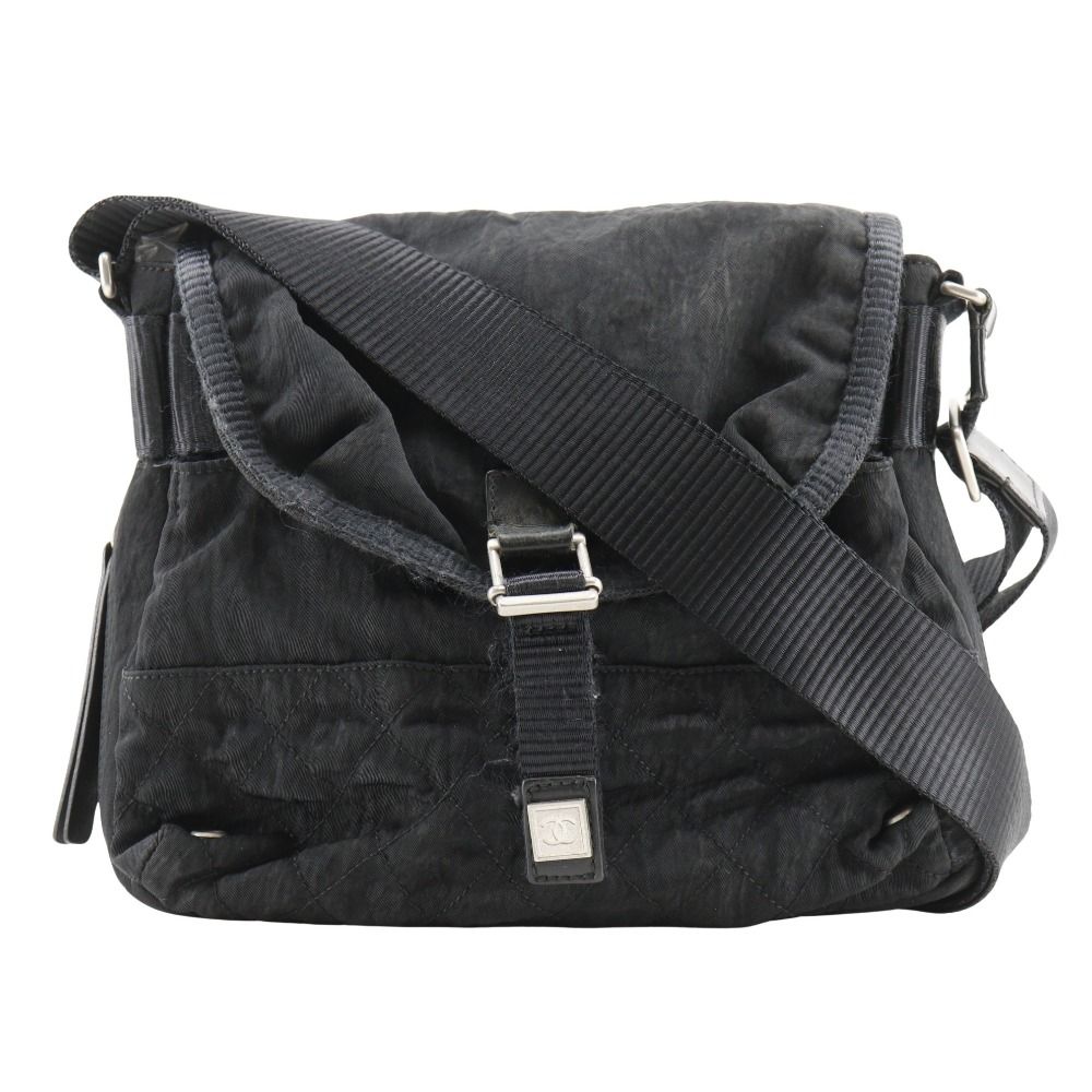 Chanel Sports Line Matelasse Nylon Shoulder Bag