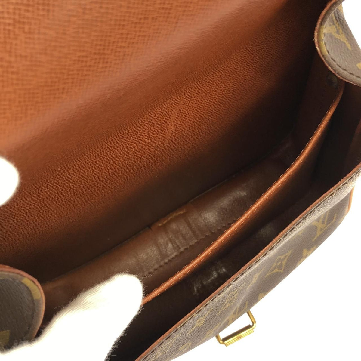 Louis Vuitton Cartouchiere Monogram Shoulder Bag