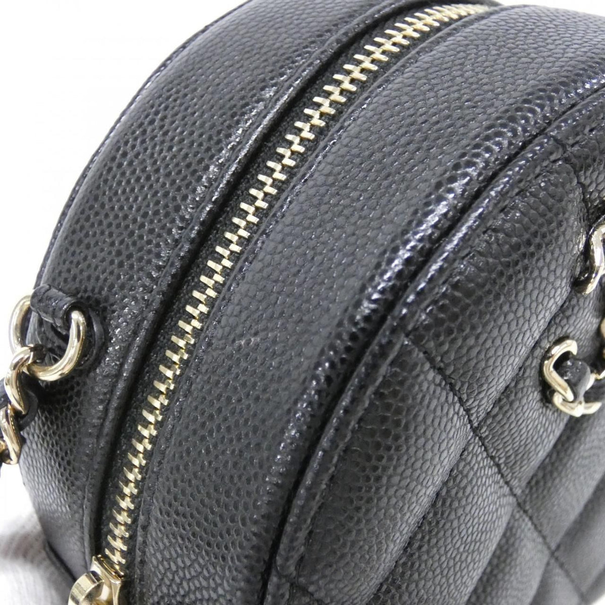 Chanel Caviar Skin Shoulder Bag