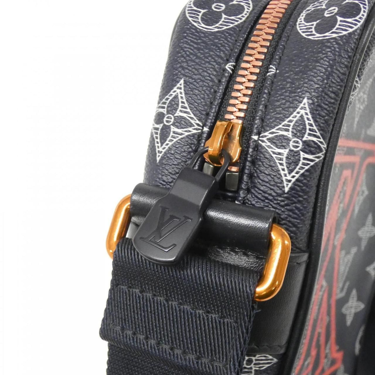 Louis Vuitton Danube Monogram Ink Upside Down Shoulder Bag