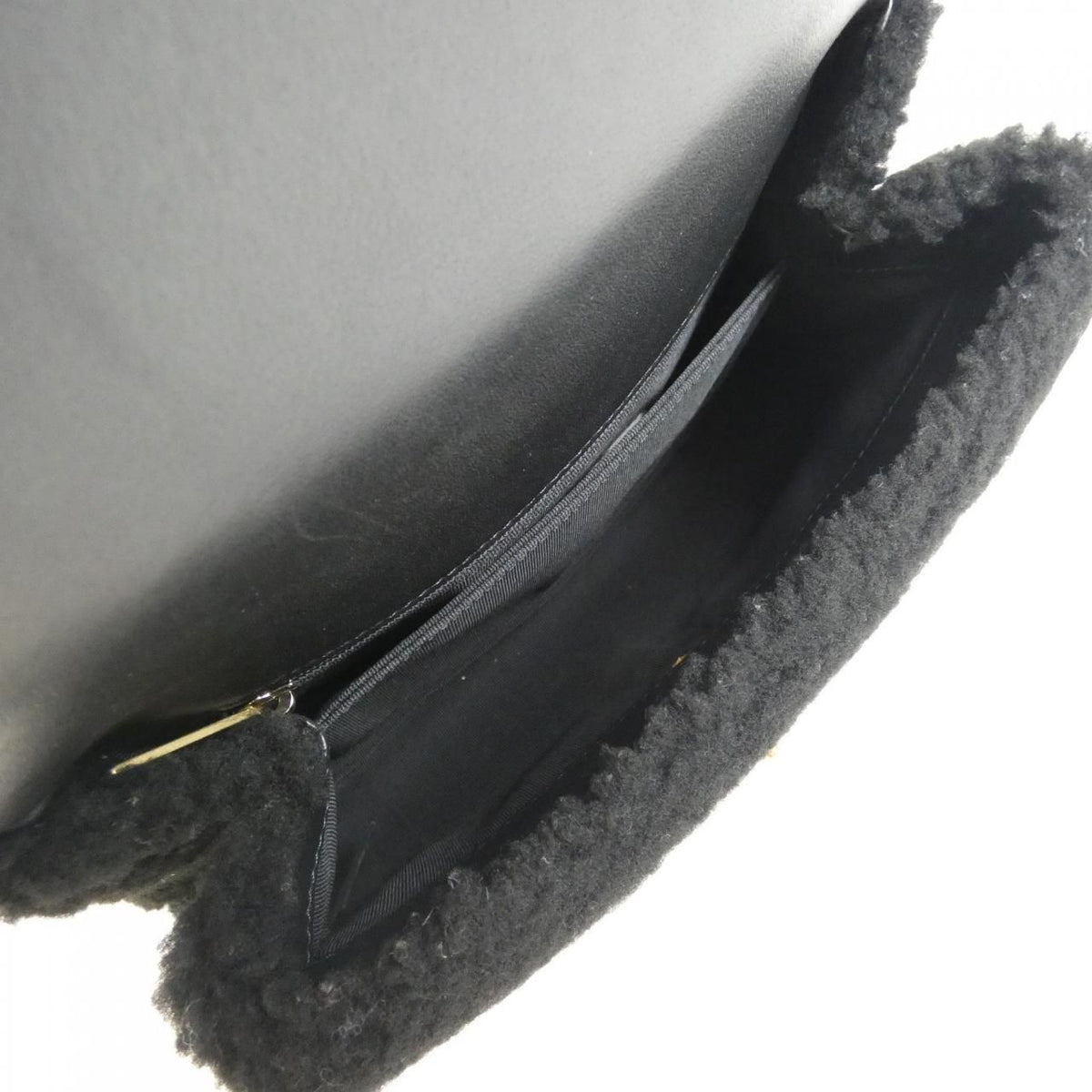 Chanel Coco Handle Shearling Lamb Calf Bag