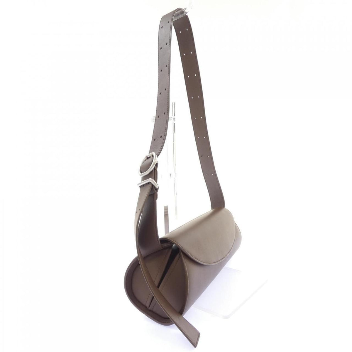 Jil Sander CANNOLO Calf Leather Shoulder Bag