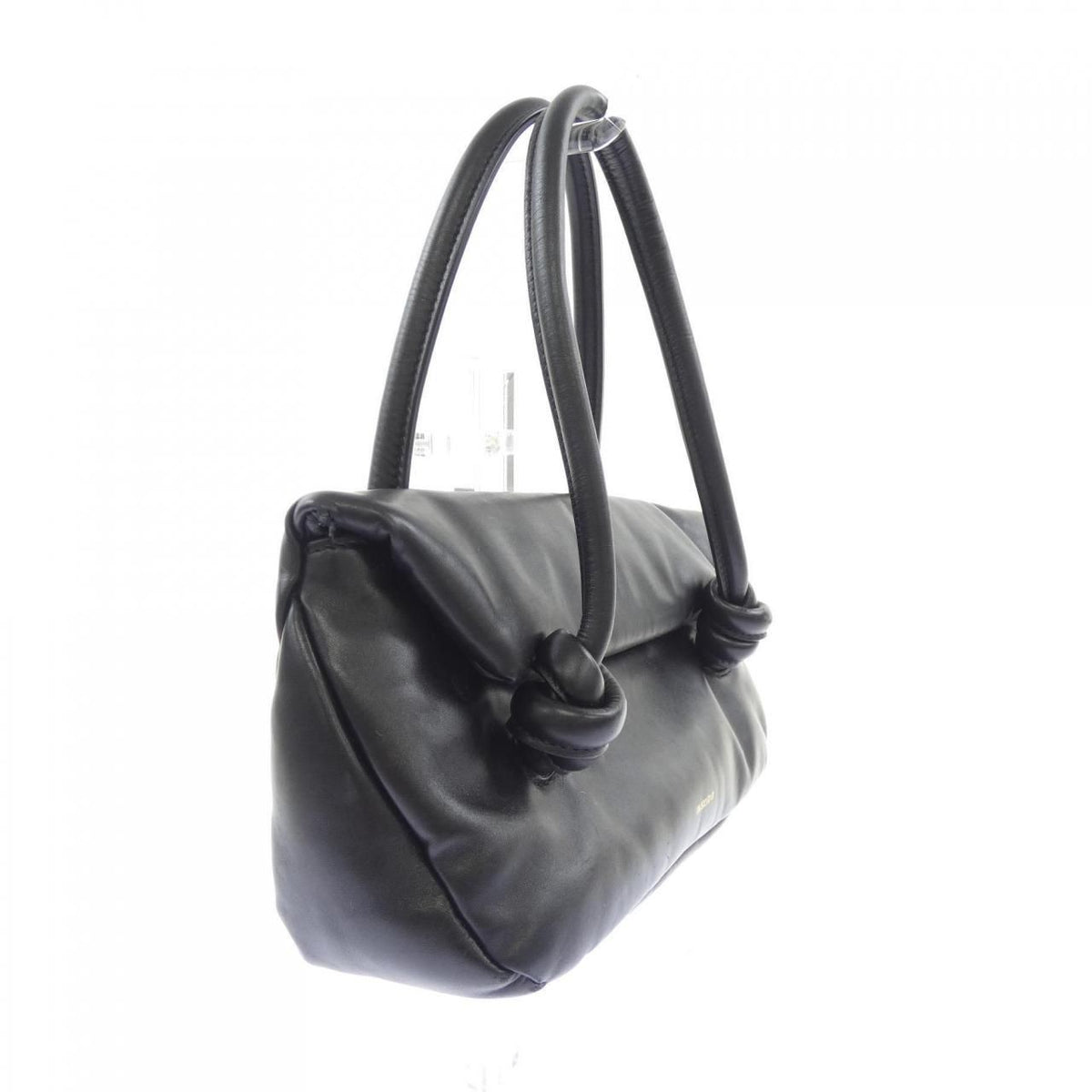 Jil Sander KNOT SHOULDER Leather Shoulder Bag