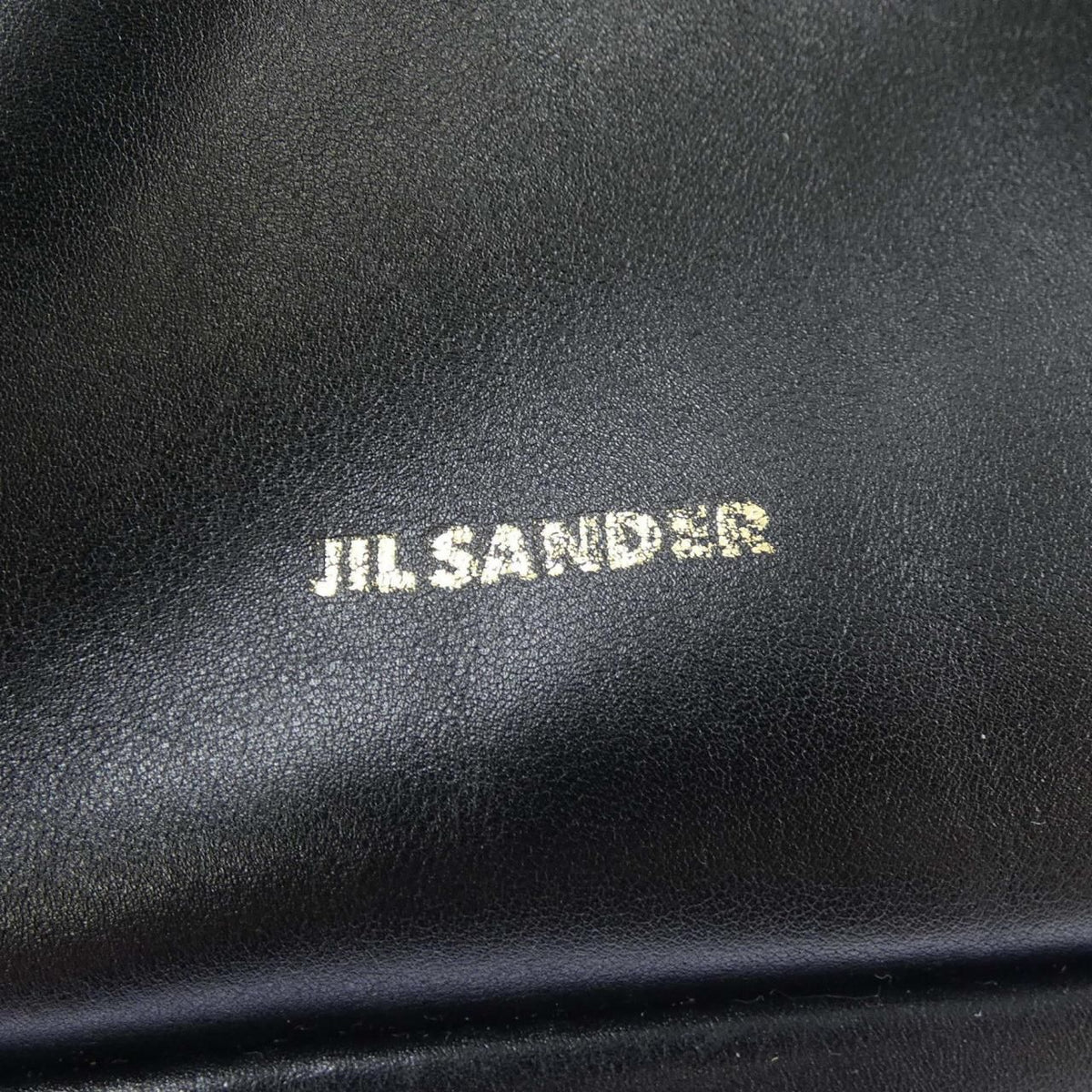 Jil Sander KNOT SHOULDER Leather Shoulder Bag