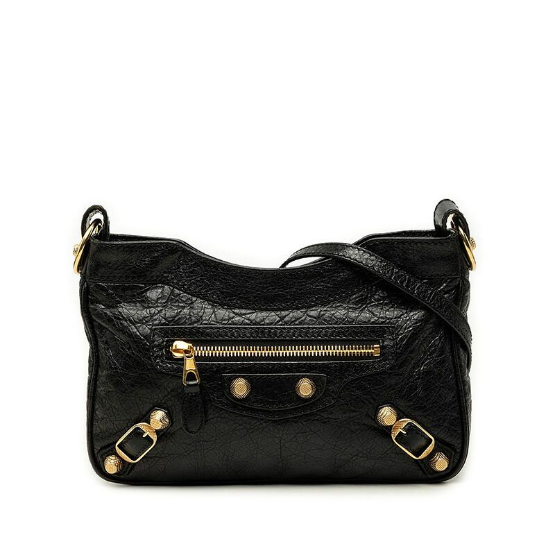 Balenciaga Giant Hip Leather Shoulder Bag