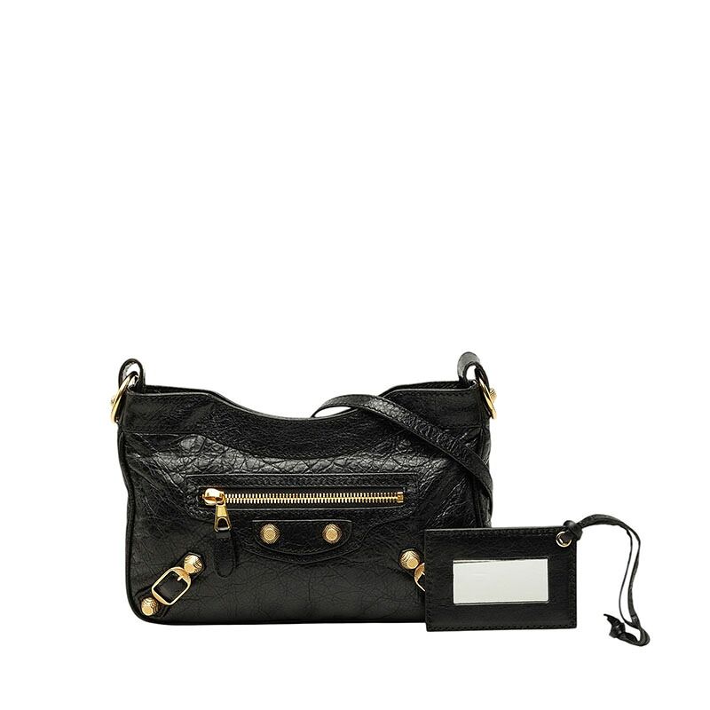 Balenciaga Giant Hip Leather Shoulder Bag