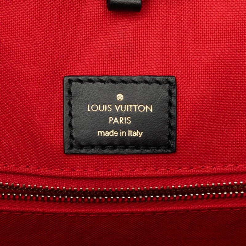 Louis Vuitton Onthego GM Monogram Reverse Leather 2way bag