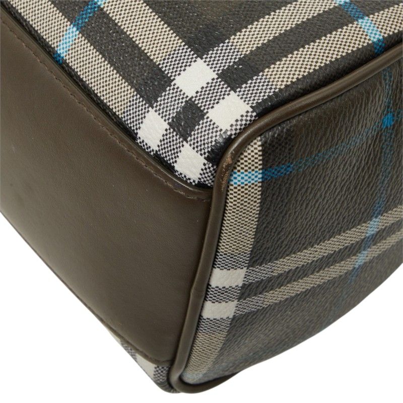 Burberry Mini Bowling PVC Leather 2way Bag