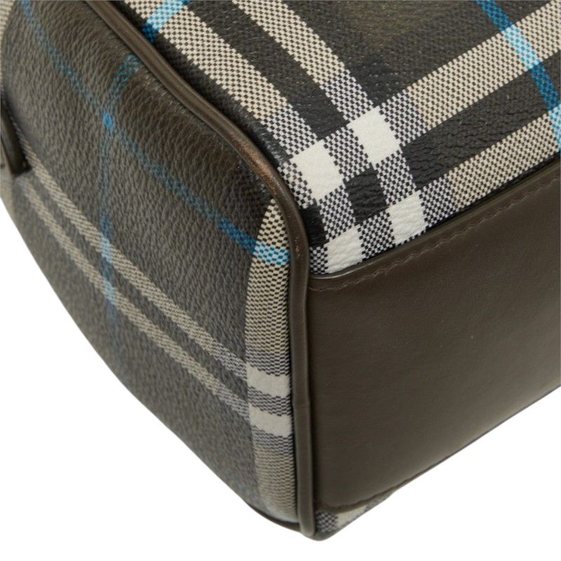 Burberry Mini Bowling PVC Leather 2way Bag