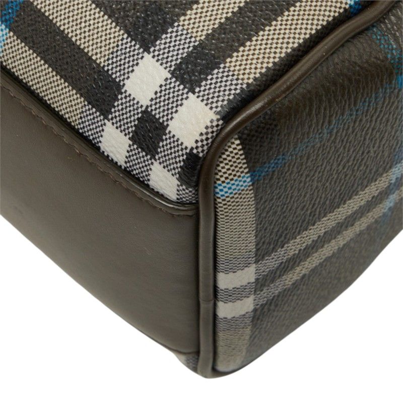 Burberry Mini Bowling PVC Leather 2way Bag