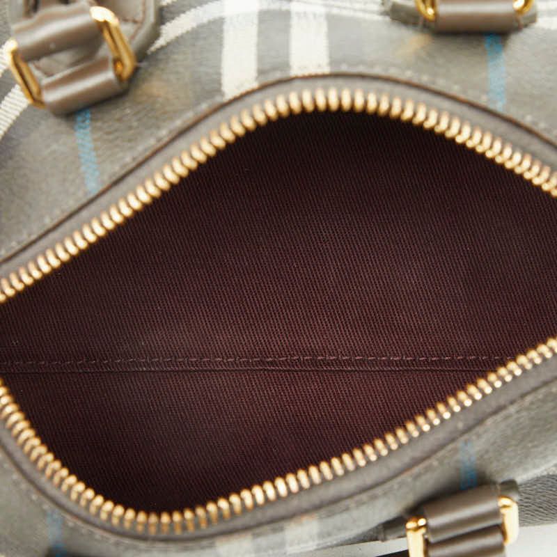 Burberry Mini Bowling PVC Leather 2way Bag
