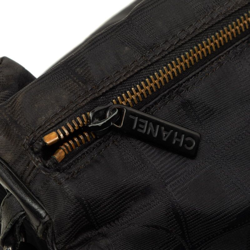 Chanel Coco Mark New Travel Line Nylon Shoulder Bag