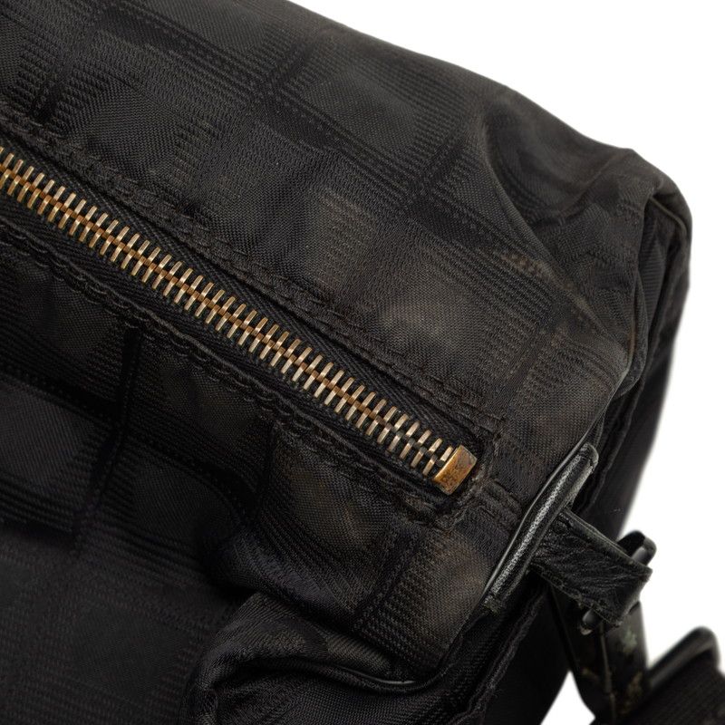 Chanel Coco Mark New Travel Line Nylon Shoulder Bag