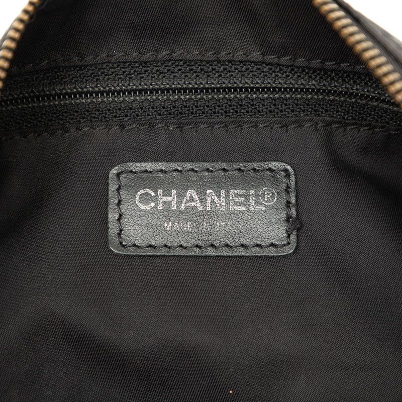 Chanel Coco Mark New Travel Line Nylon Shoulder Bag