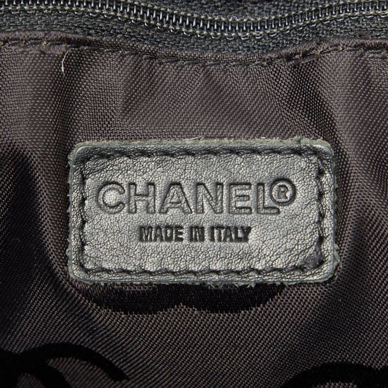 Chanel Coco Mark Wild Stitch Leather Handbag