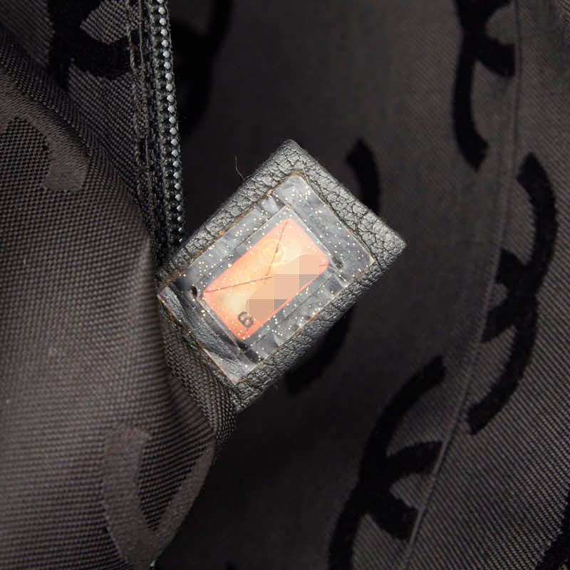 Chanel Coco Mark Wild Stitch Leather Handbag