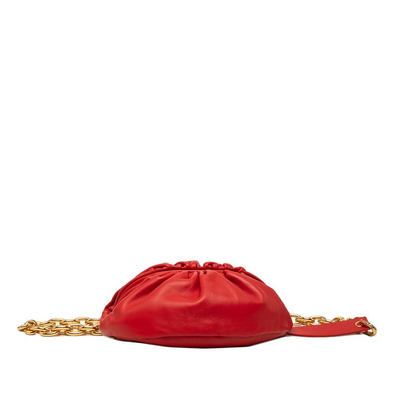 Bottega Veneta The Chain Pouch Leather Shoulder Bag