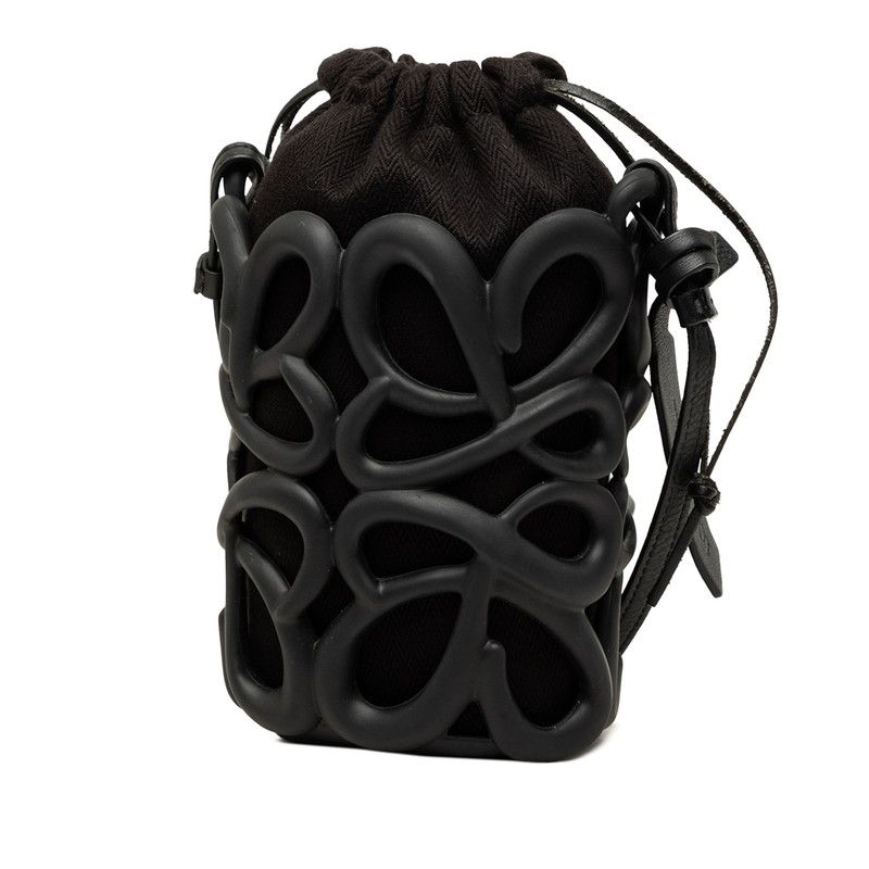 Loewe Anagram Inflated Pocket rubber leather shoulder bag