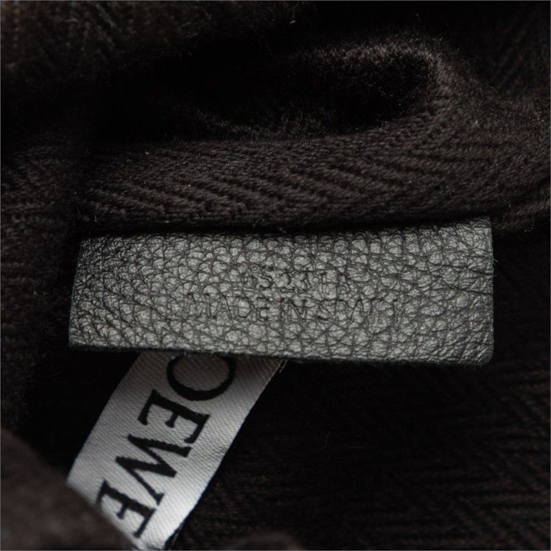 Loewe Anagram Inflated Pocket rubber leather shoulder bag