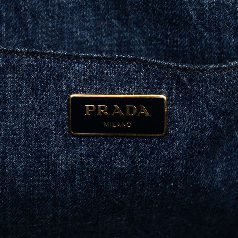 Prada Canapa Denim 2way Bag
