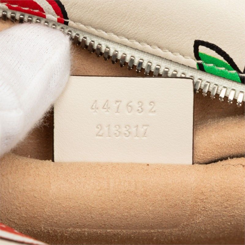 Gucci GG Marmont GG Apple Leather Shoulder Bag