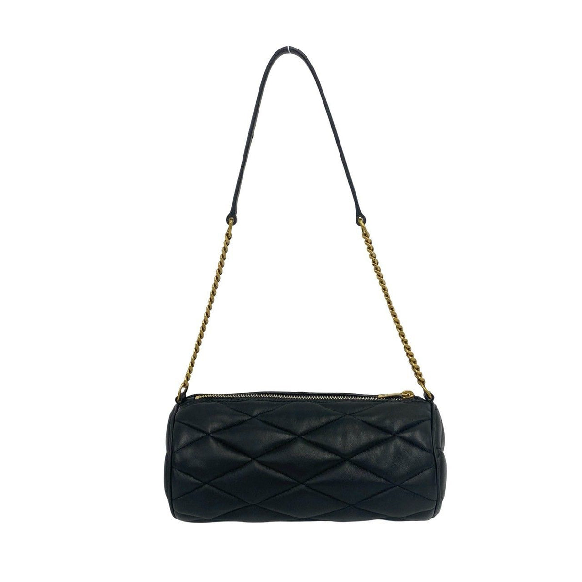 Saint Laurent Paris Sad Mini Tube Lambskin Shoulder Bag