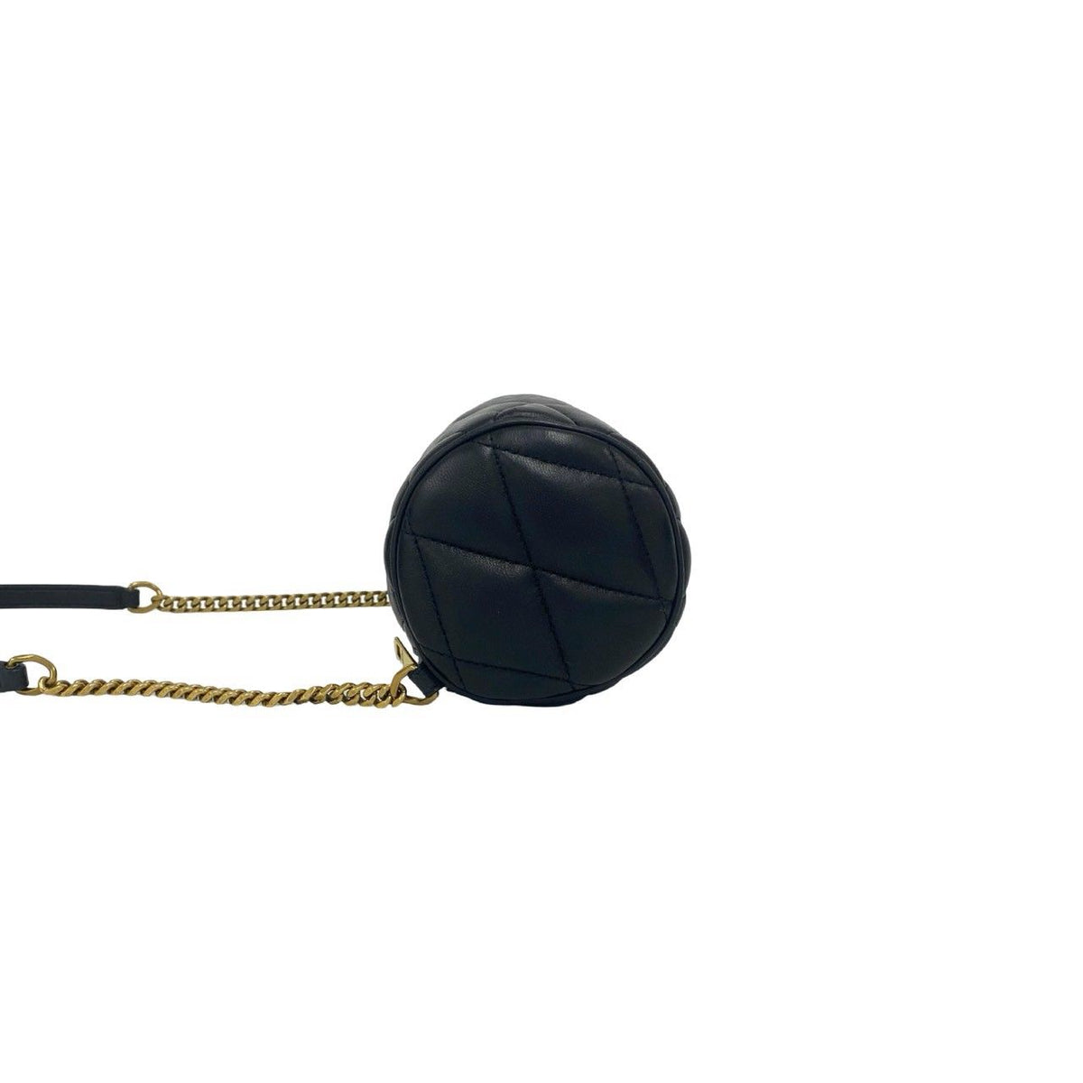 Saint Laurent Paris Sad Mini Tube Lambskin Shoulder Bag