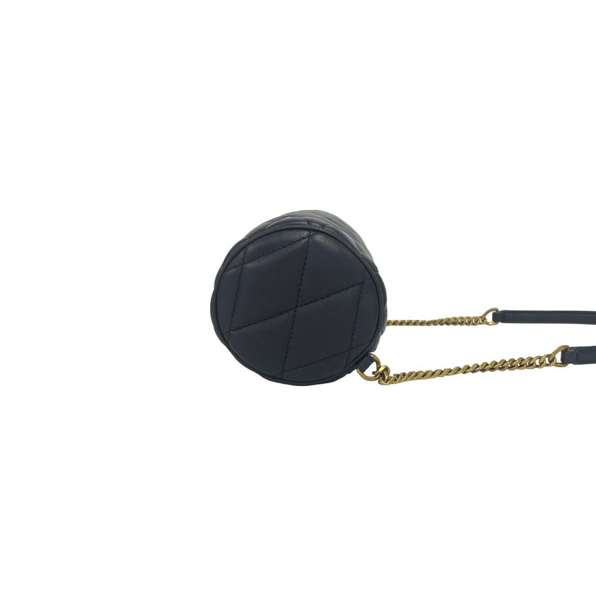Saint Laurent Paris Sad Mini Tube Lambskin Shoulder Bag