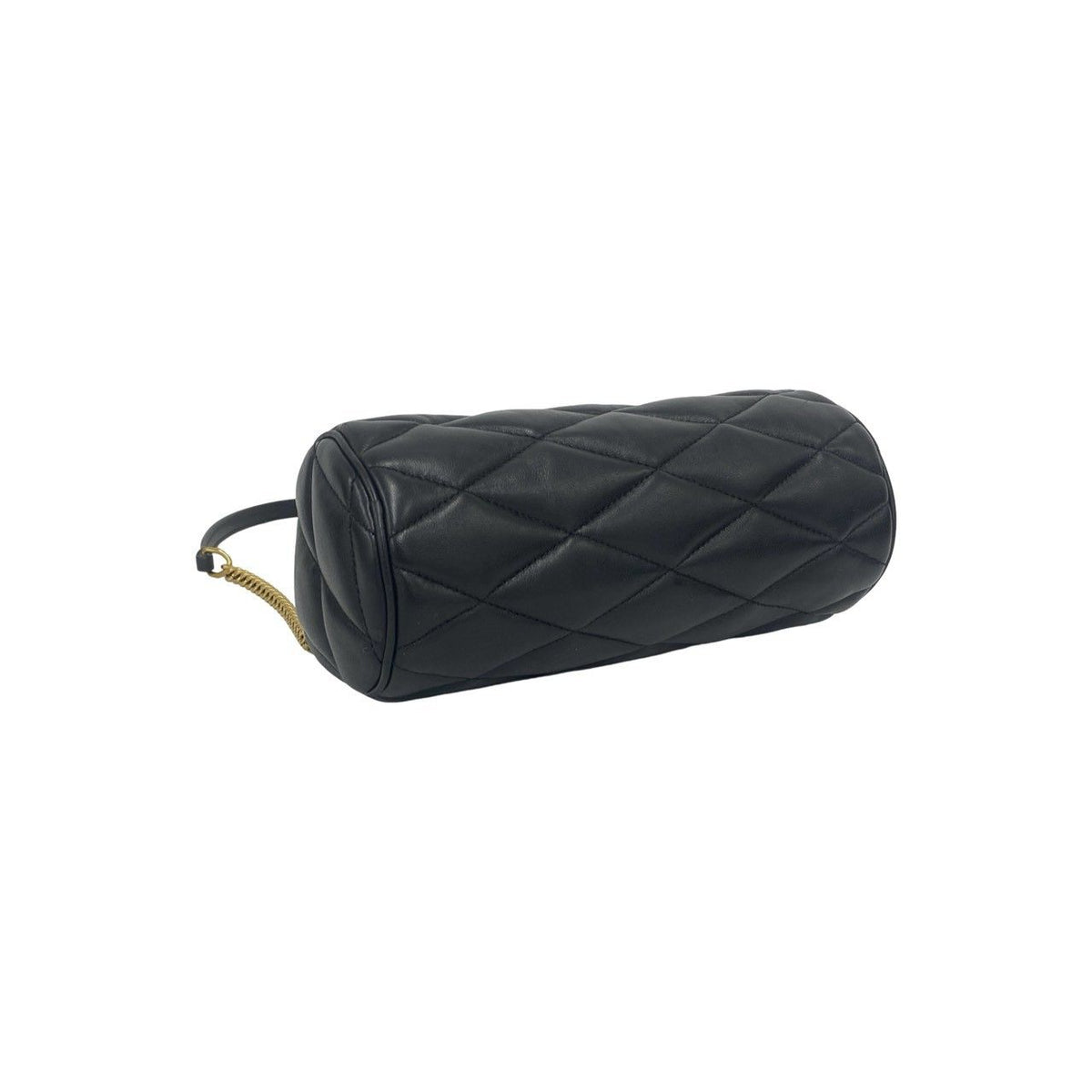 Saint Laurent Paris Sad Mini Tube Lambskin Shoulder Bag